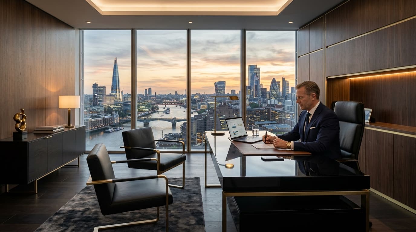 Luxury Corporate Executive Office Design Chennai