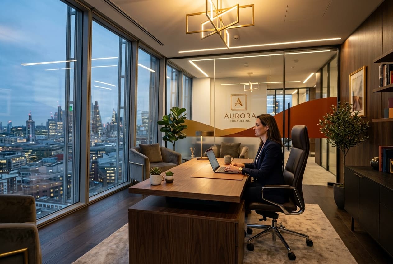 Corporate Office Interior Fit-out by Dot R Interiors